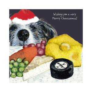 Christmas Card - Merry Cheesemas