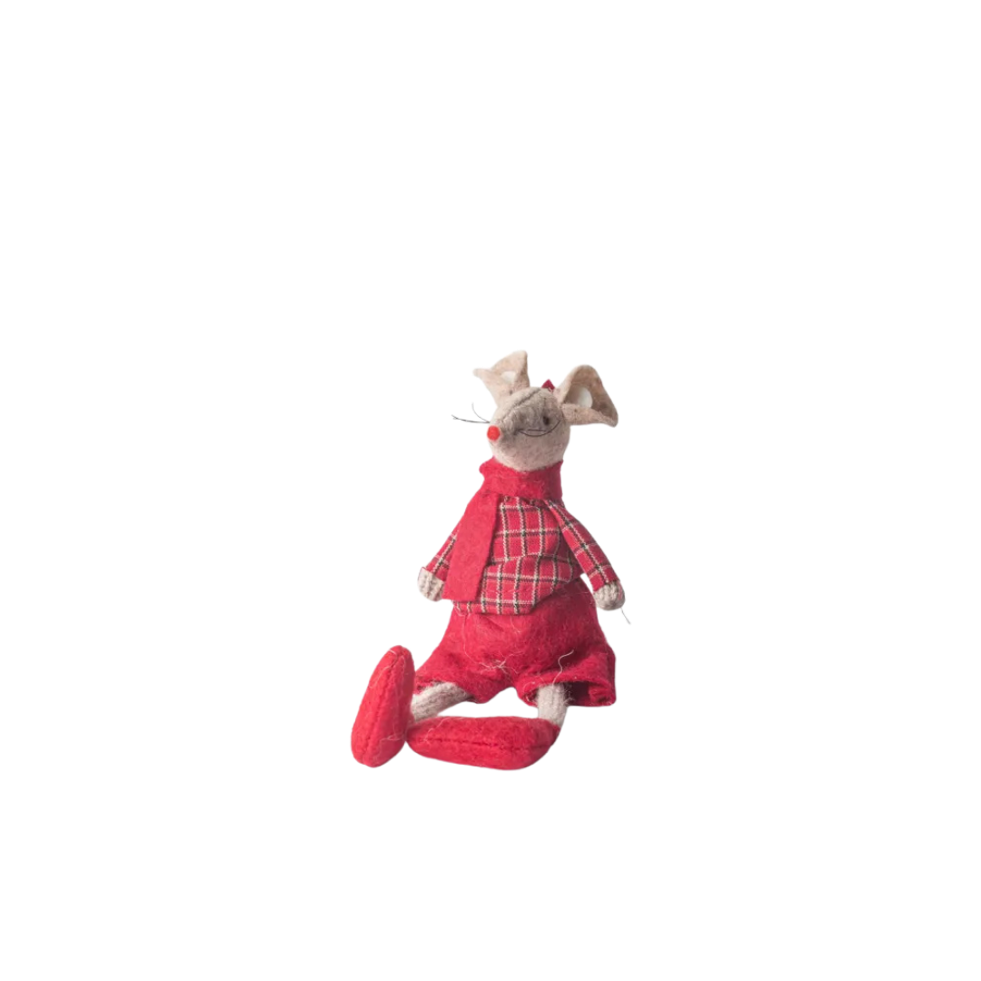 Red Harry Mouse Sitting