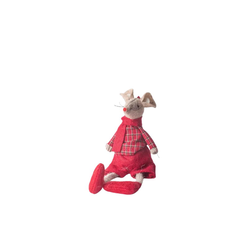 Red Harry Mouse Sitting
