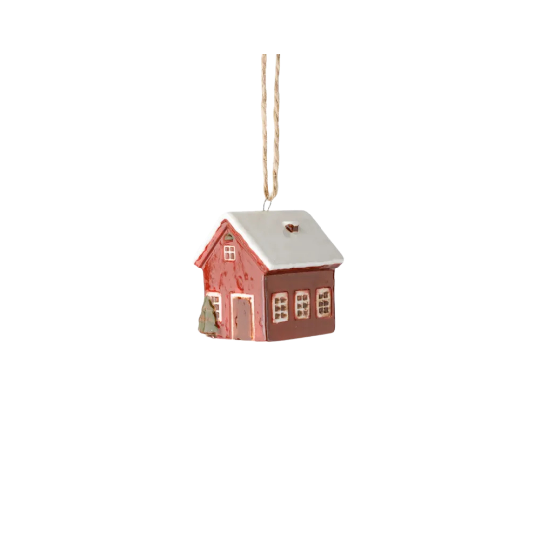 Hanging Mini Bungalow Red