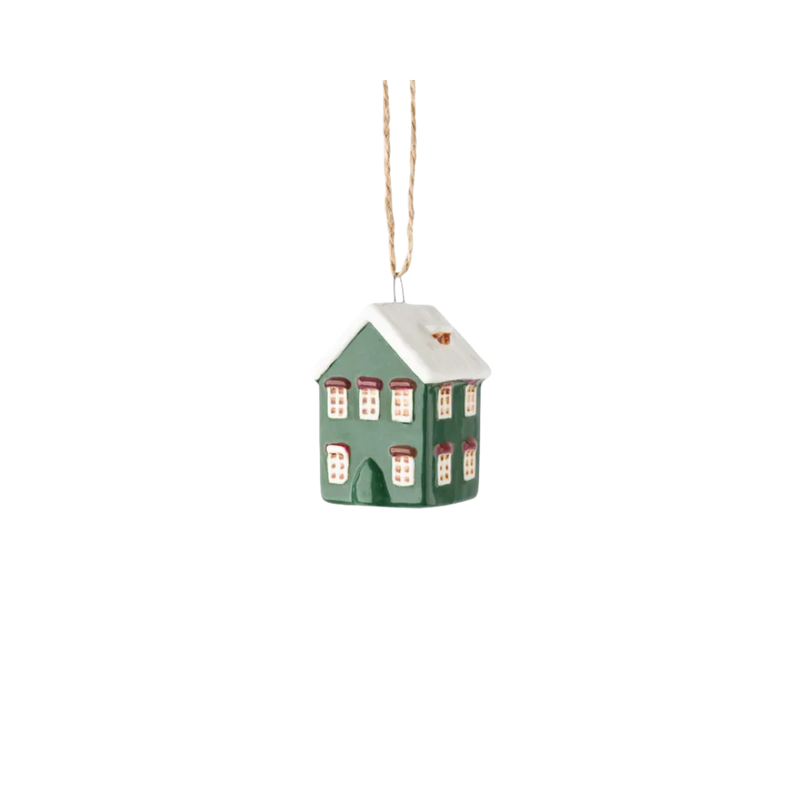 Hanging Mini House Green