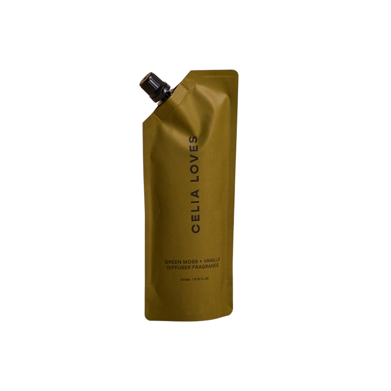 Diffuser Refill – Green Moss + Vanilla 200ml