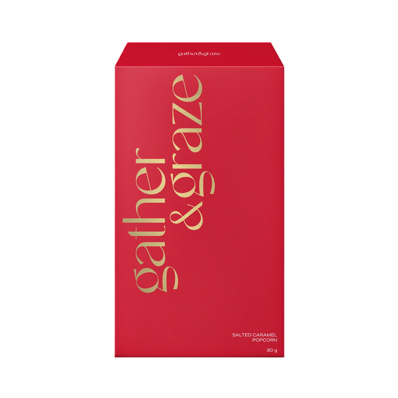 Gather & Graze Salted Caramel Popcorn 80g
