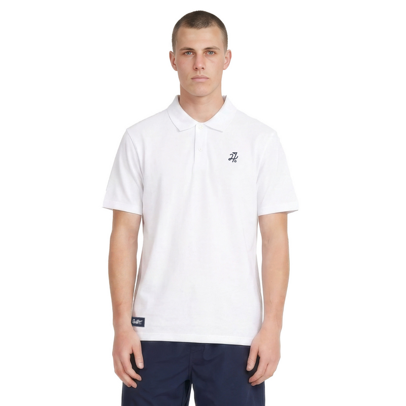 Mens Classic Ss Polo - White