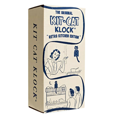 Kitchen Collection - Retro Pink  Kit Cat Clock