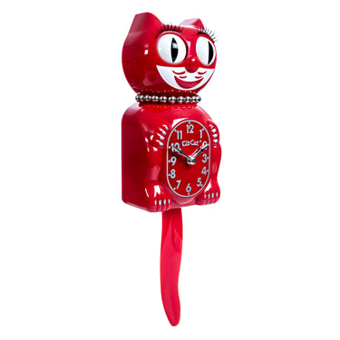 Kitchen Collection - Retro Red Lady Kit Cat Clock