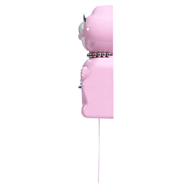 Kitchen Collection - Retro Pink Lady Kit Cat Clock