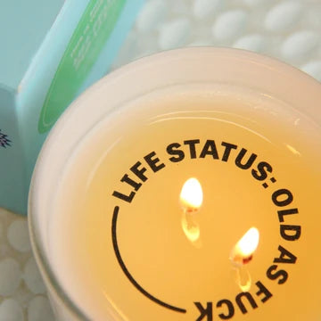 Hidden Message Candle - Coconut Beach