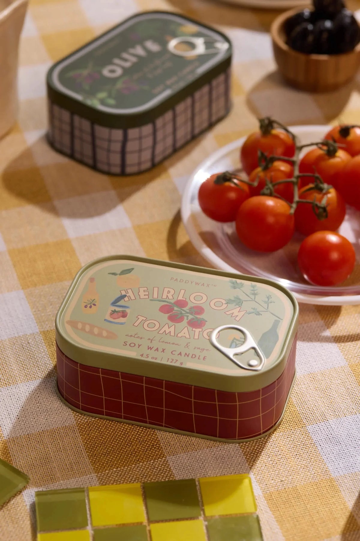 A Dopo Tomato Vine Tin Candle - Heirloom Tomato 184g