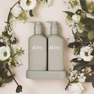 Compact Wash & Lotion Duo - Ivory Bloom