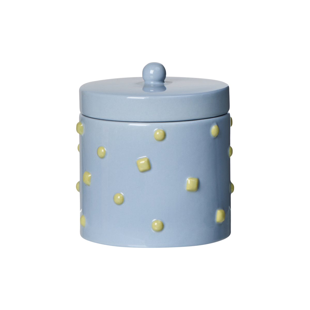 Bejewel Canister Blue