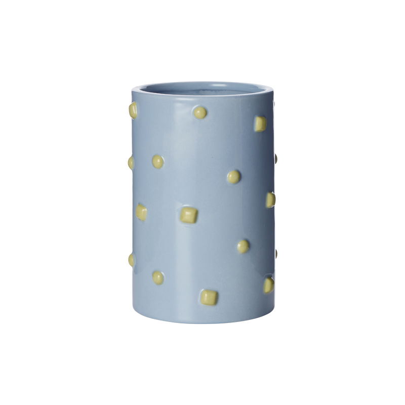 Bejeweled Vase Blue