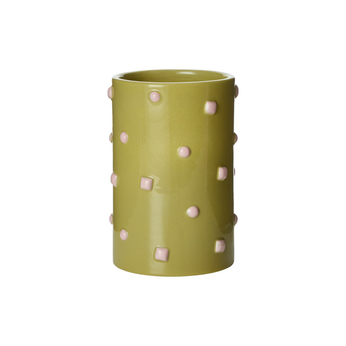Bejewel Vase Green