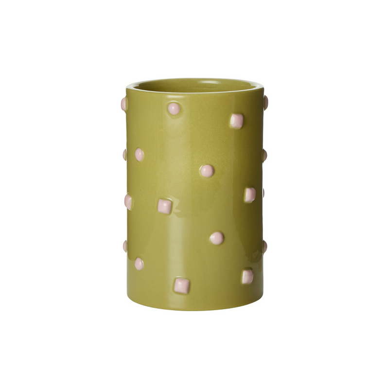 Bejewel Vase Green