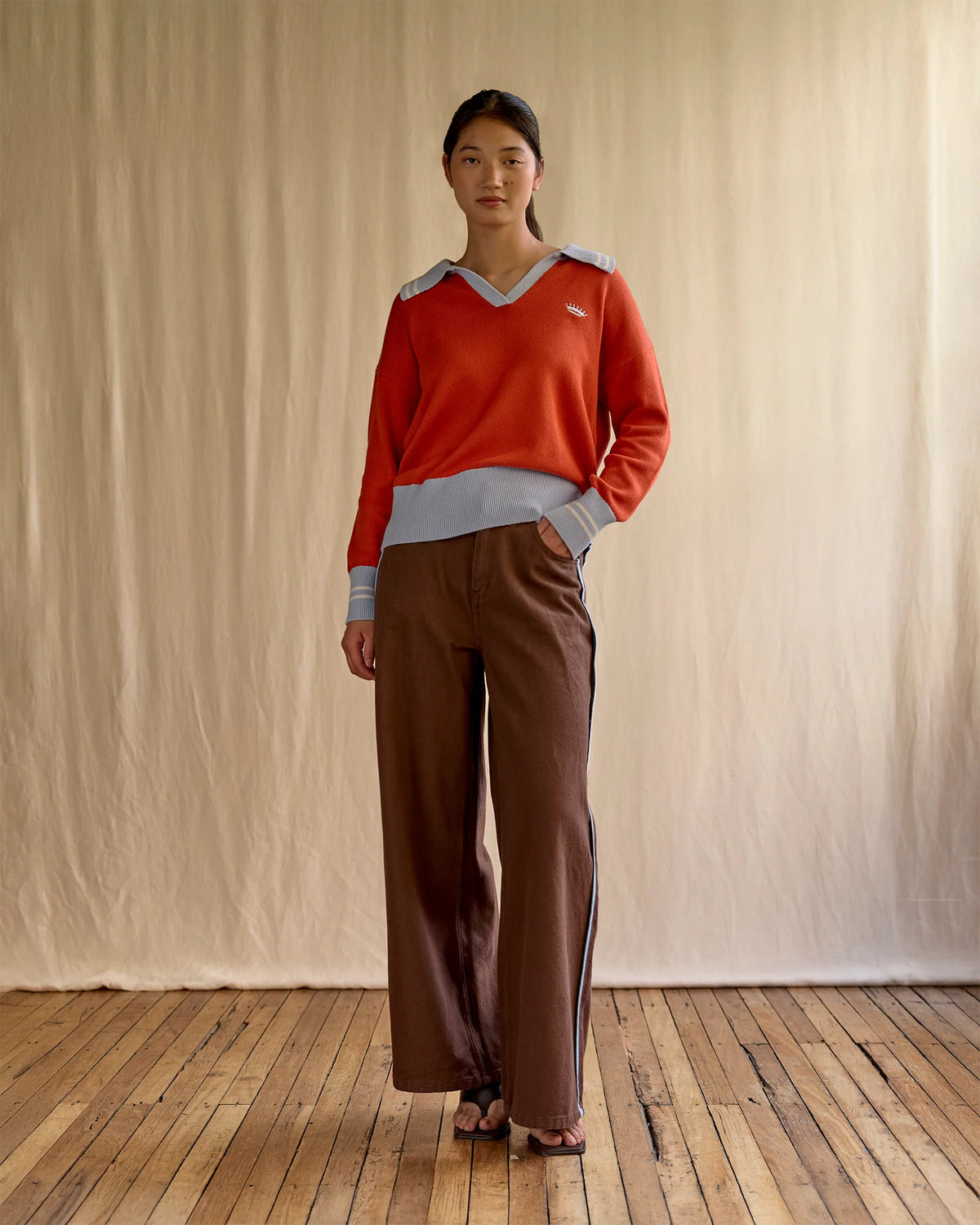 Moon Court Knit Polo