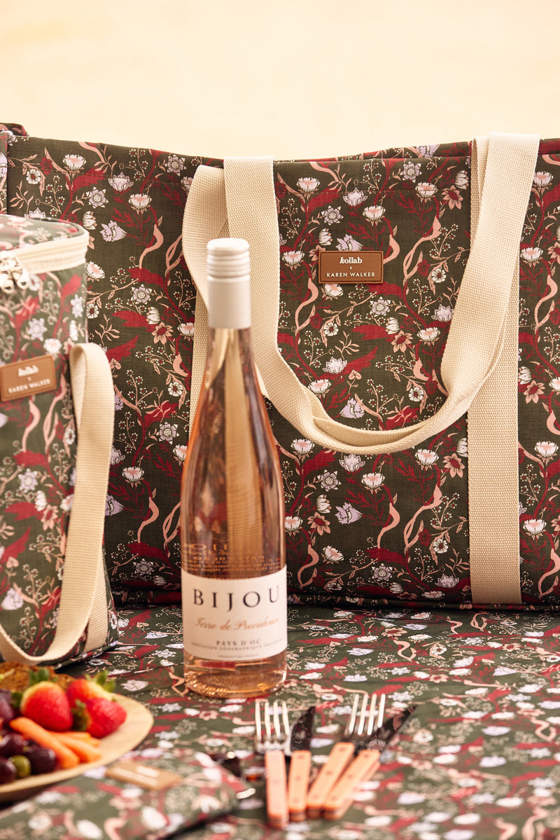 Kollab x Karen Walker Whimsy Floral Tote Bag