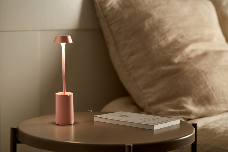 Mimi Clip-on Reading Lamp - Light Pink