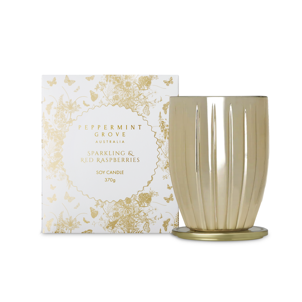Sparkling & Red Raspberries | Candle 370g