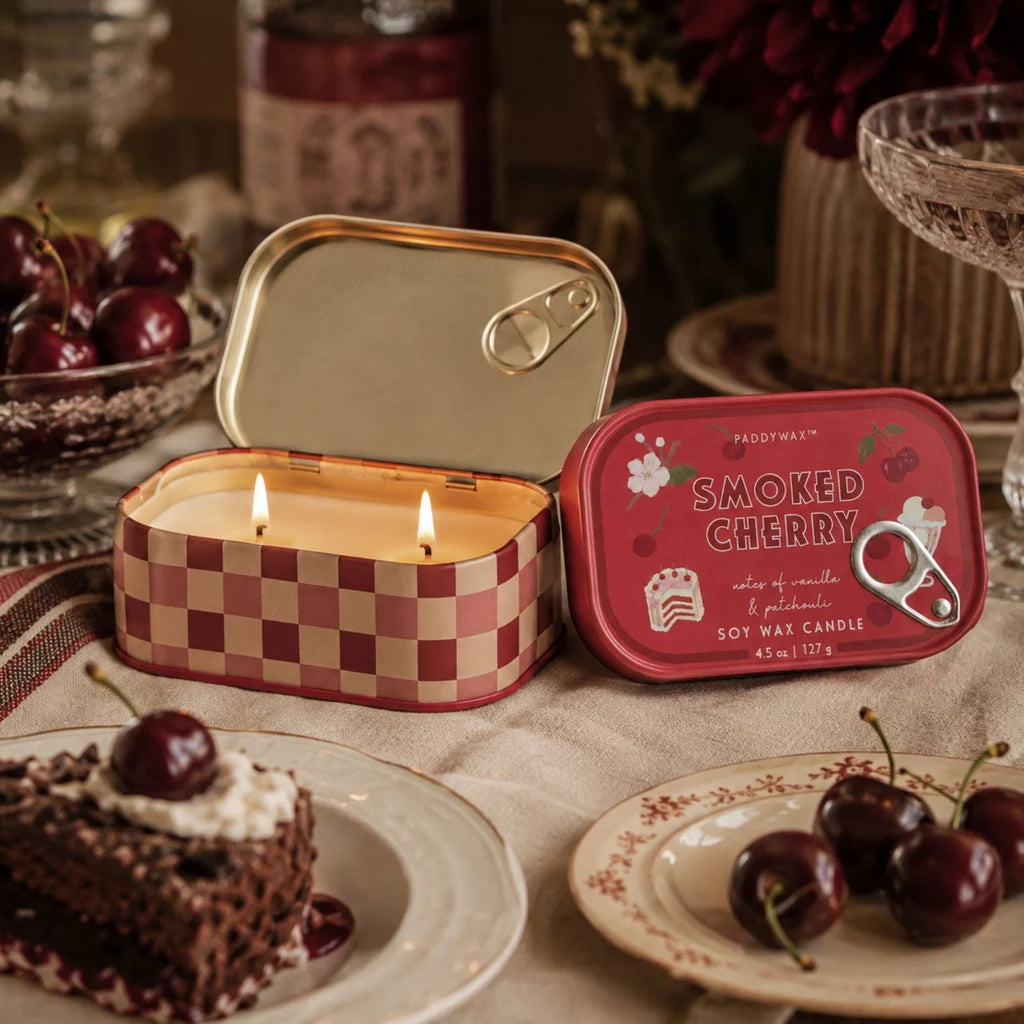 Bistro Tin Candle - Smoked Cherry 127g