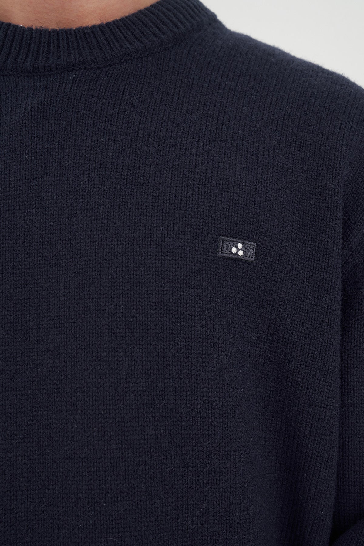 Classic Knit Crew/ 3ball - Navy