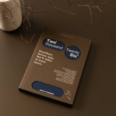 2026 A5 Weekly Diary Classic - Blueberry