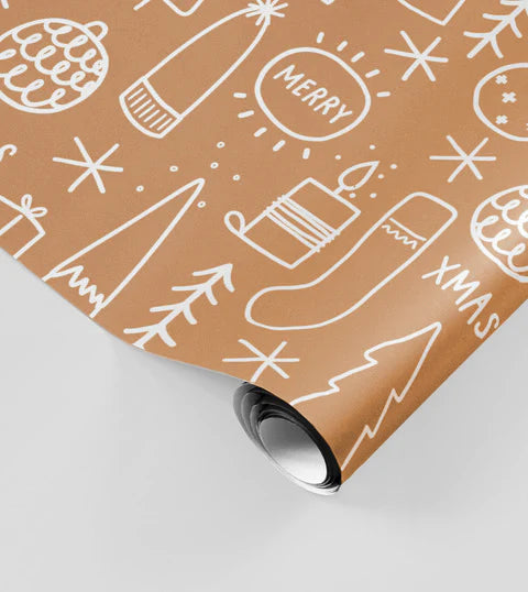 Big Xmas wrap (Gingerbread)