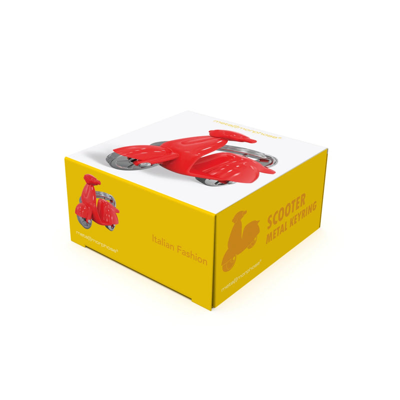 Red Scooter Keychain