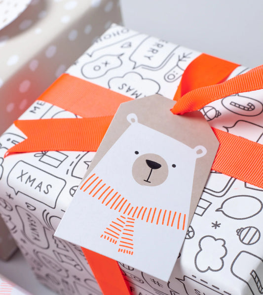 Speech wrap (white) Roll