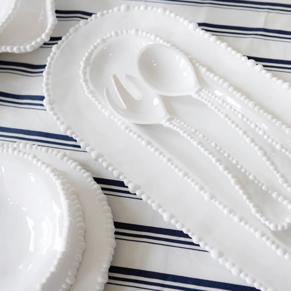 Melamine Pearl Platter 53cm