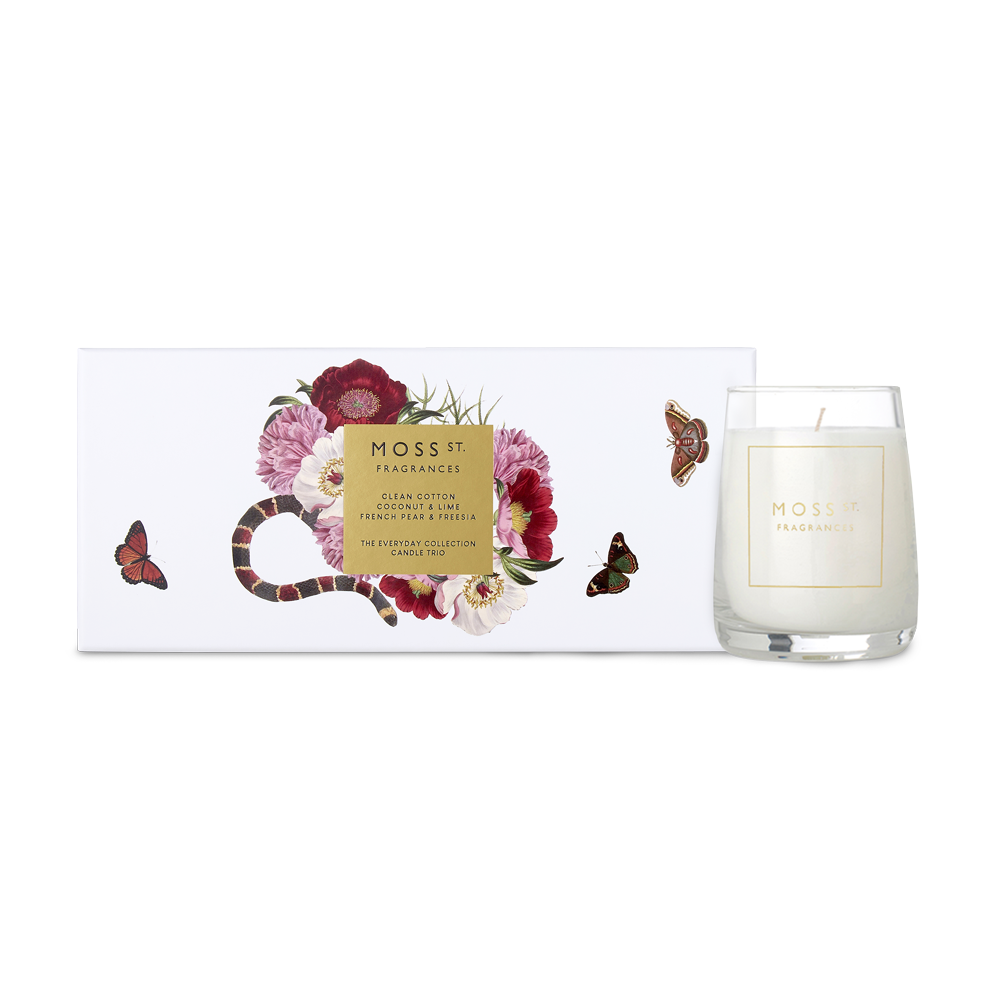 Gift Set - Mini Candle Trio - The Everyday Collection | Moss St.