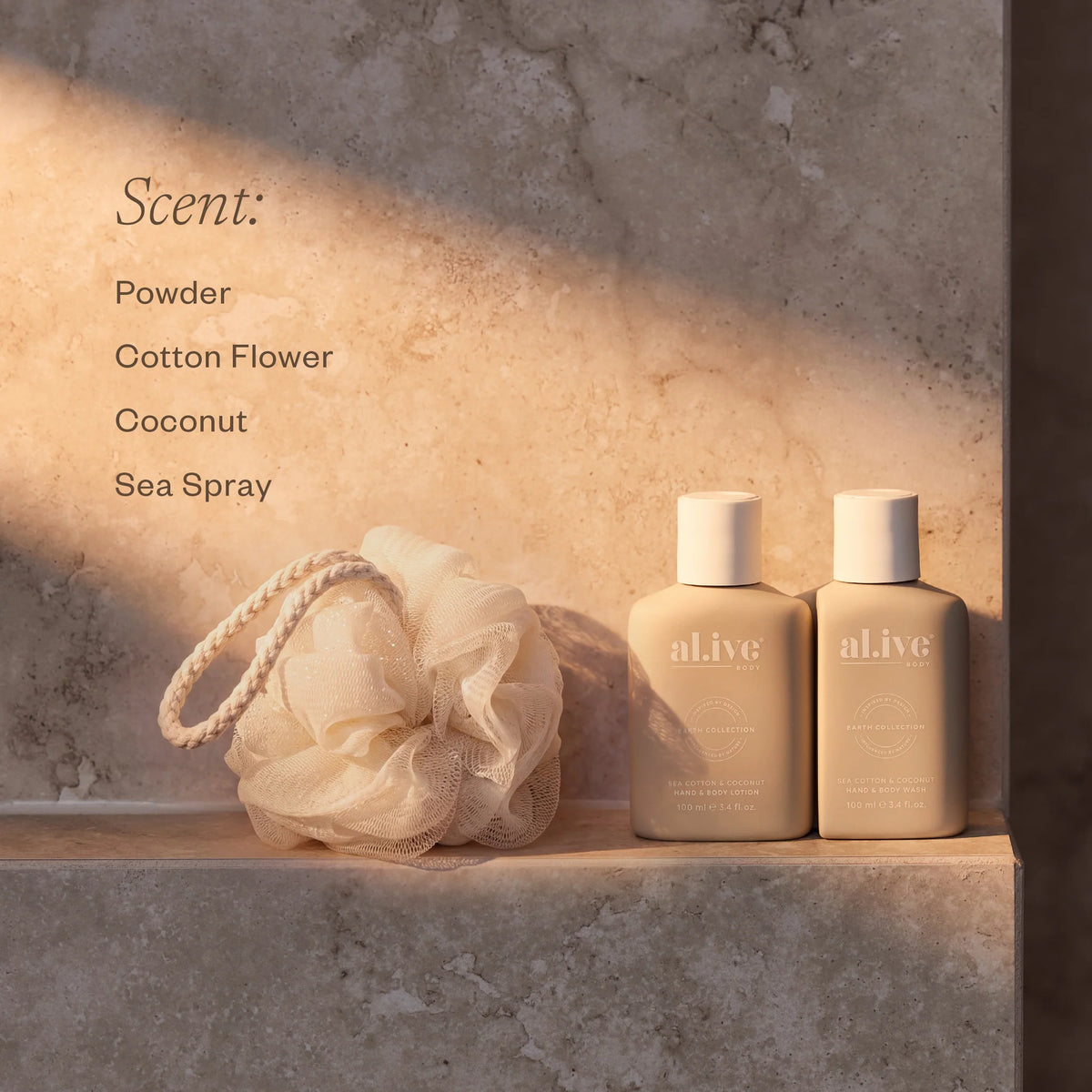 Body Care Travel Ornament - Sea Cotton & Coconut
