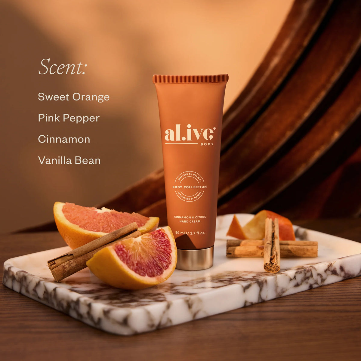 Hand Cream Cracker - Cinnamon and Citrus