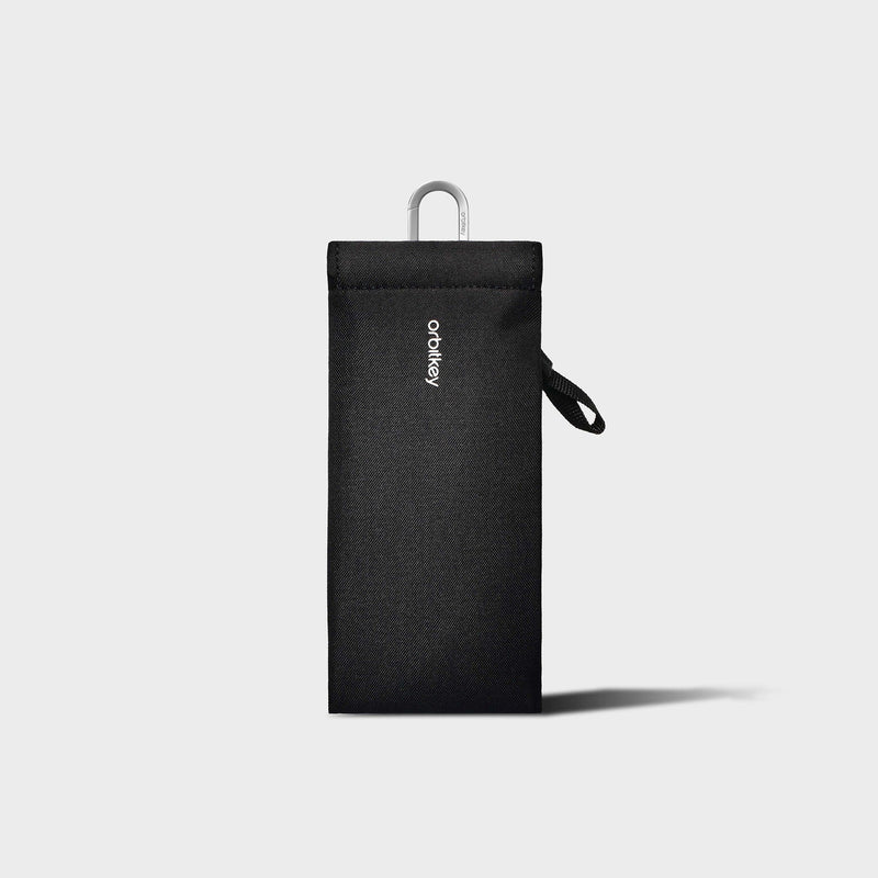 Clip-on Glasses Pouch - Black