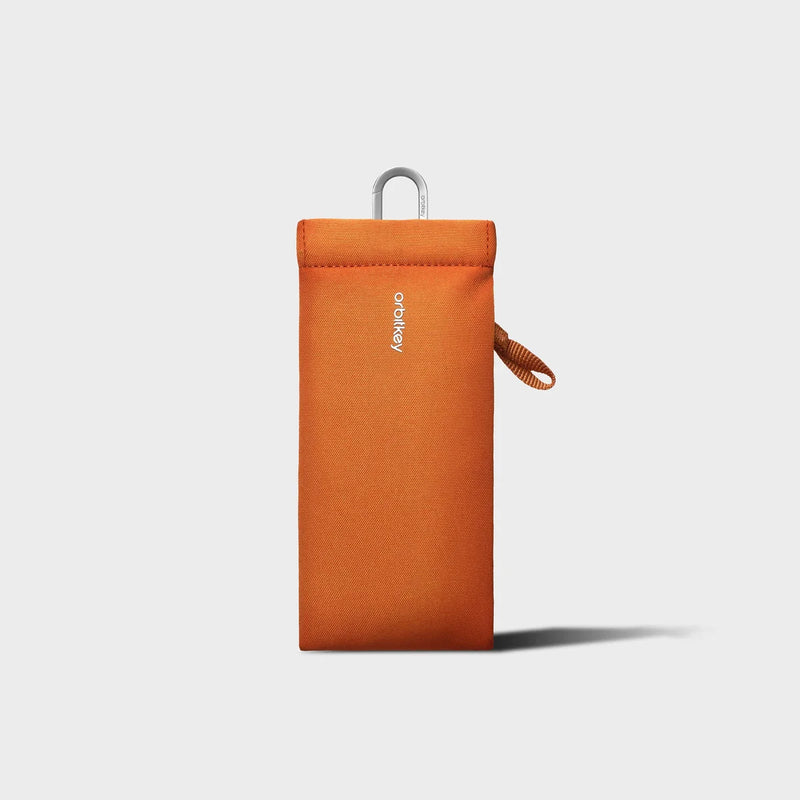 Clip-on Glasses Pouch - Terracotta