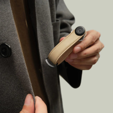 Key Organizer Leather - Sand