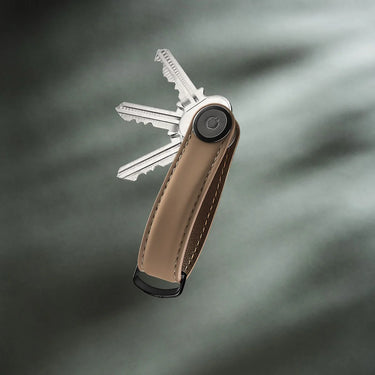Key Organizer Matte Leather - Mocha