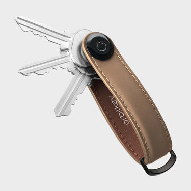 Key Organizer Matte Leather - Mocha