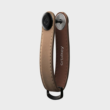 Key Organizer Matte Leather - Mocha