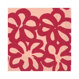 Marimekko Luncheon Napkins 20pk - Jattikukka Rose