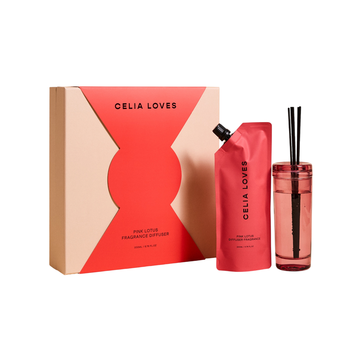 Diffuser Set – Pink Lotus 200ml