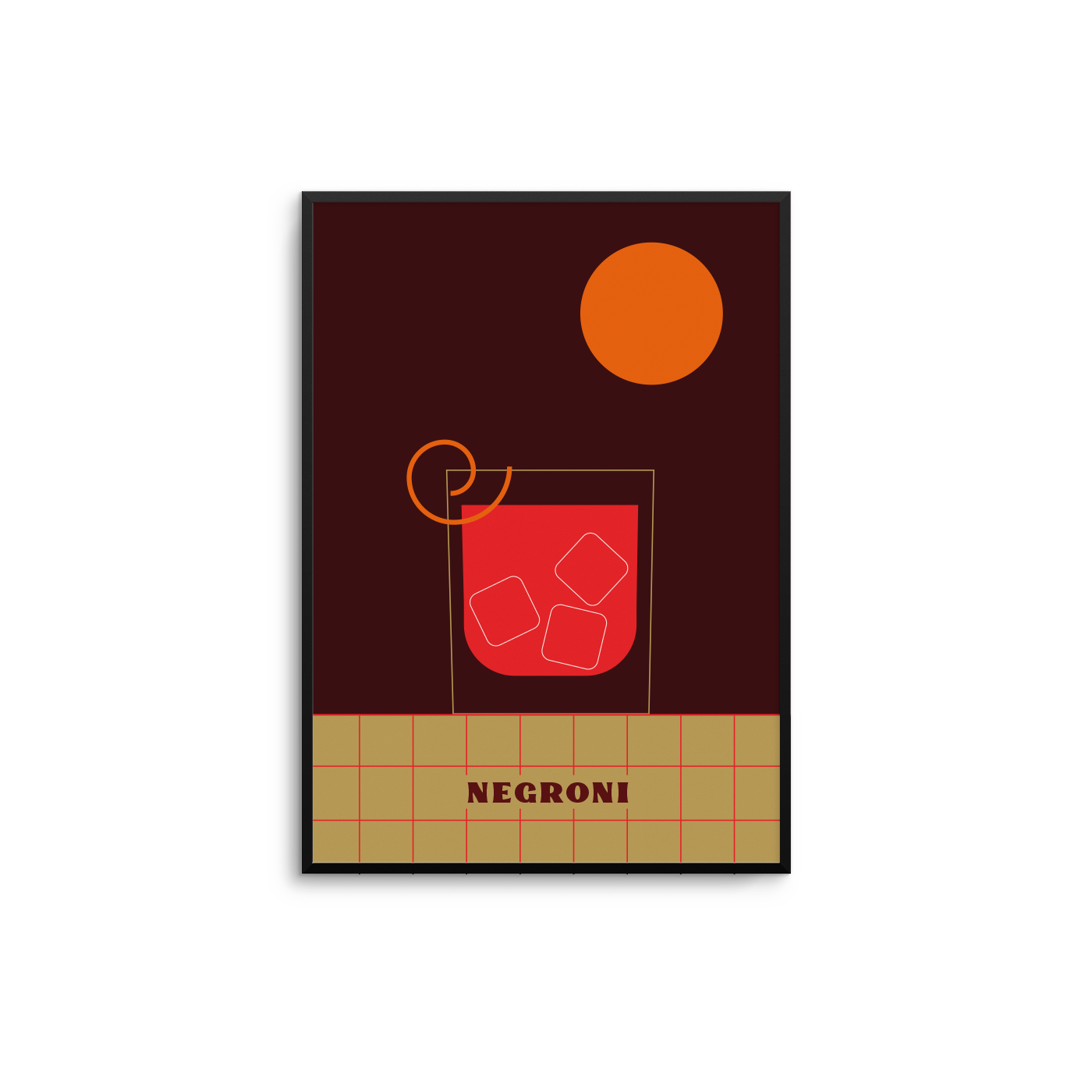 Negroni A3 Print