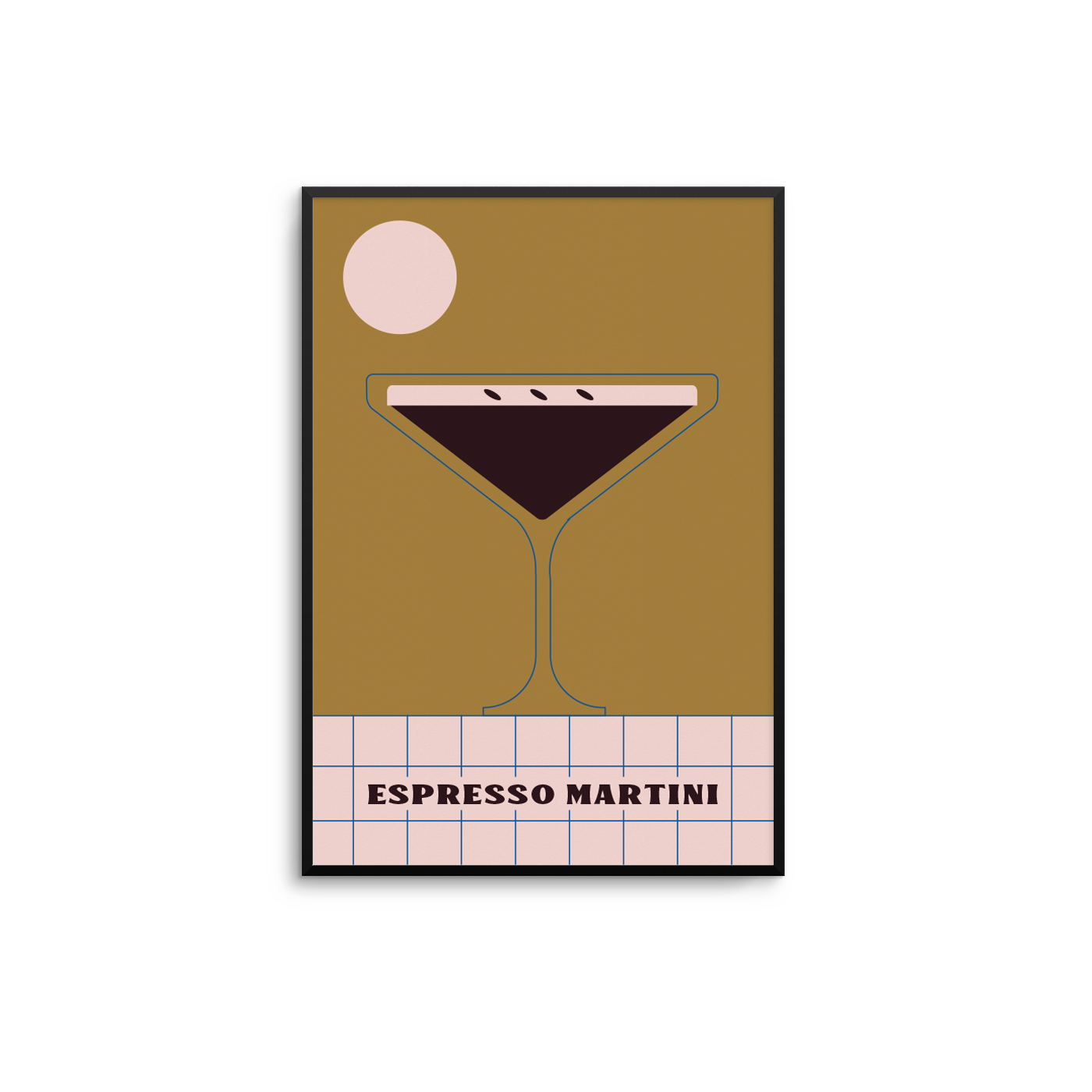 Espresso Martini A3 Print