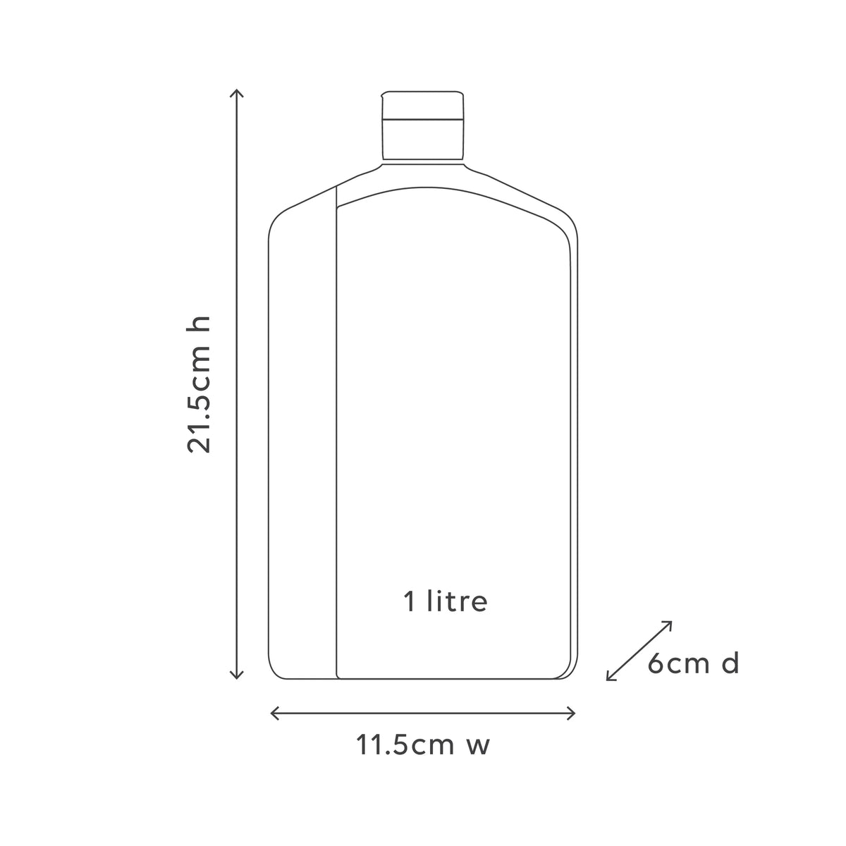 1 L Wash Refill - Willow Gum & Lemon Myrtle