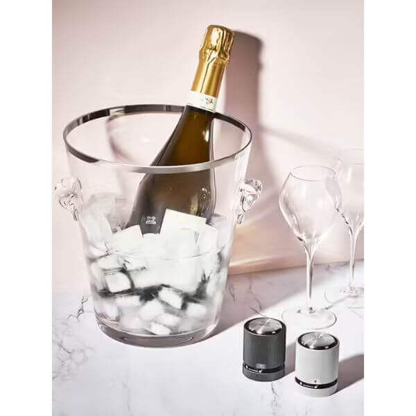 Line Bottle Stopper - Carbon