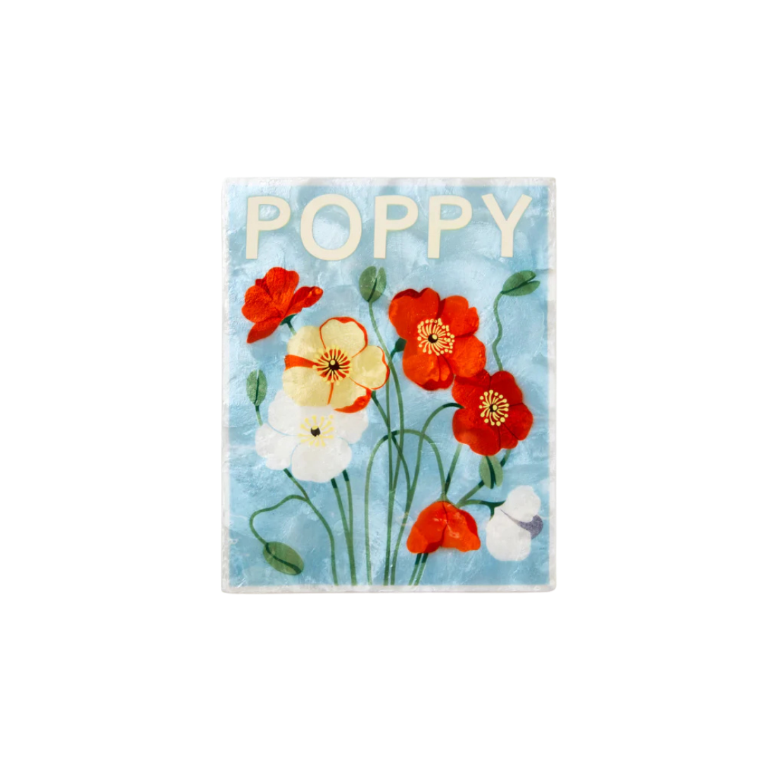 Market Wall Art Poppy