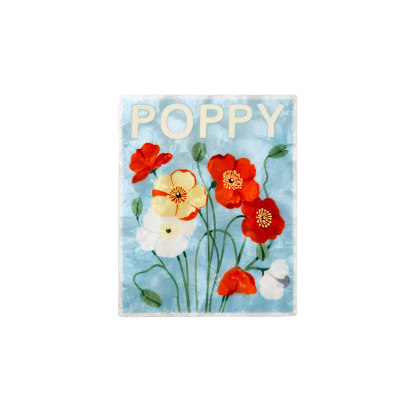 Market Wall Art Poppy