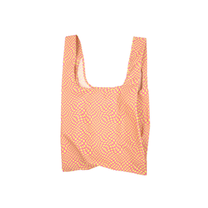 Reusable Bag Medium - Twisted Polka Pink & Yellow