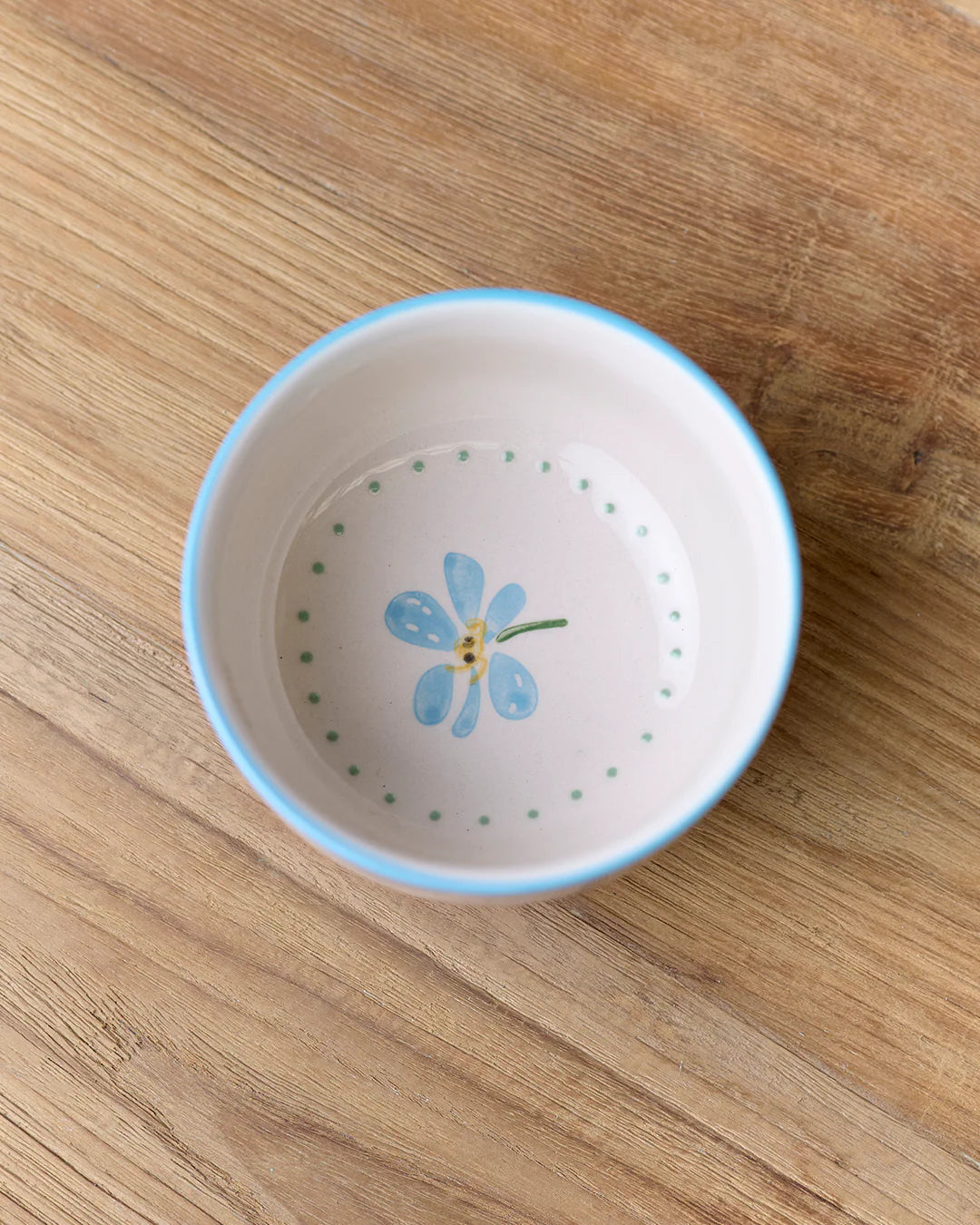 June's Garden Condiment Bowl / Forget Me Not