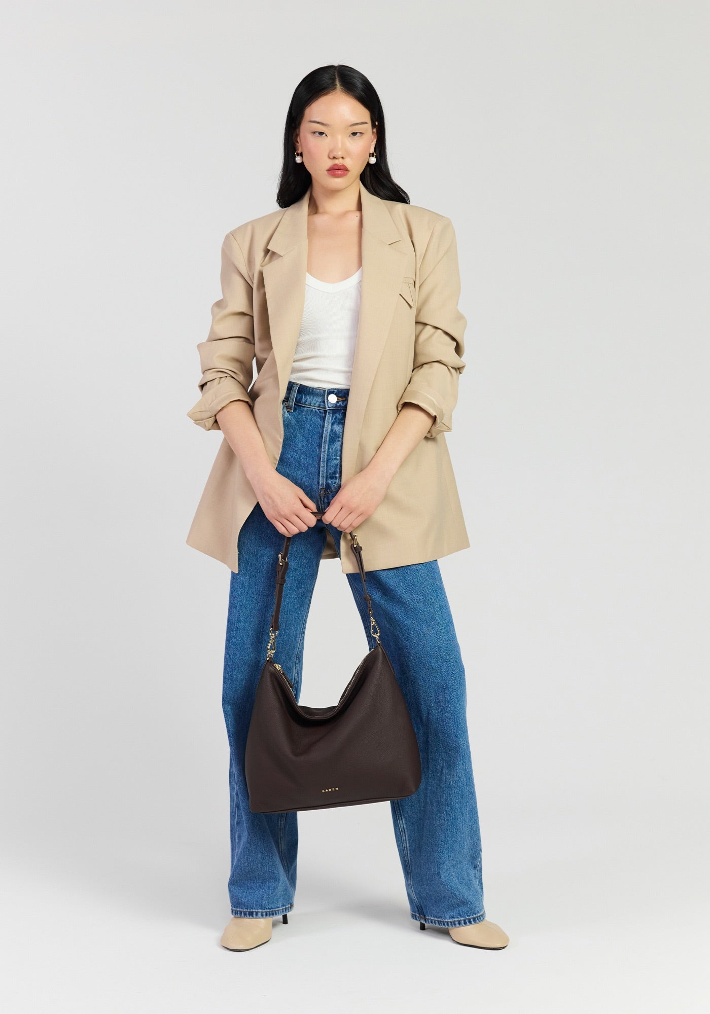 Miki Shoulder Bag - Cacao Luxe