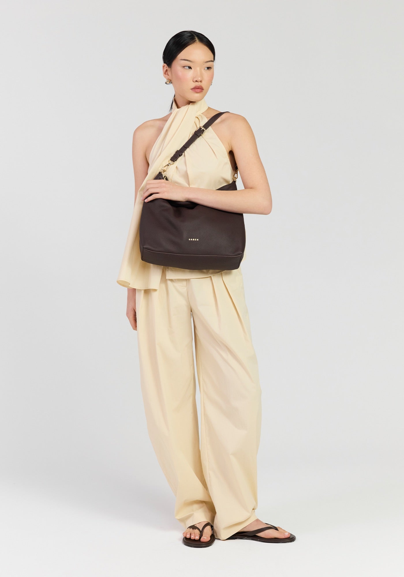 Miki Shoulder Bag - Cacao Luxe